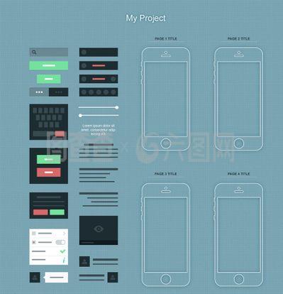 手機UI界面展示APP設(shè)計圖片