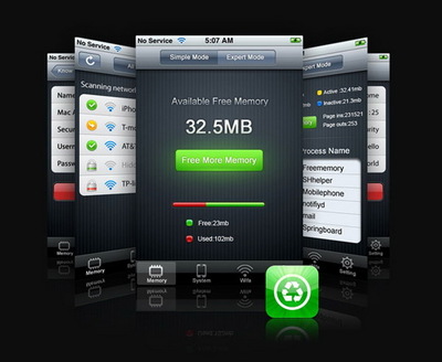 60款超炫手機界面設計欣賞
