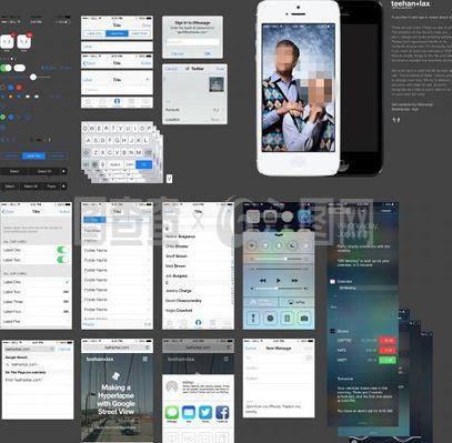 蘋果iOS系統界面設計下載